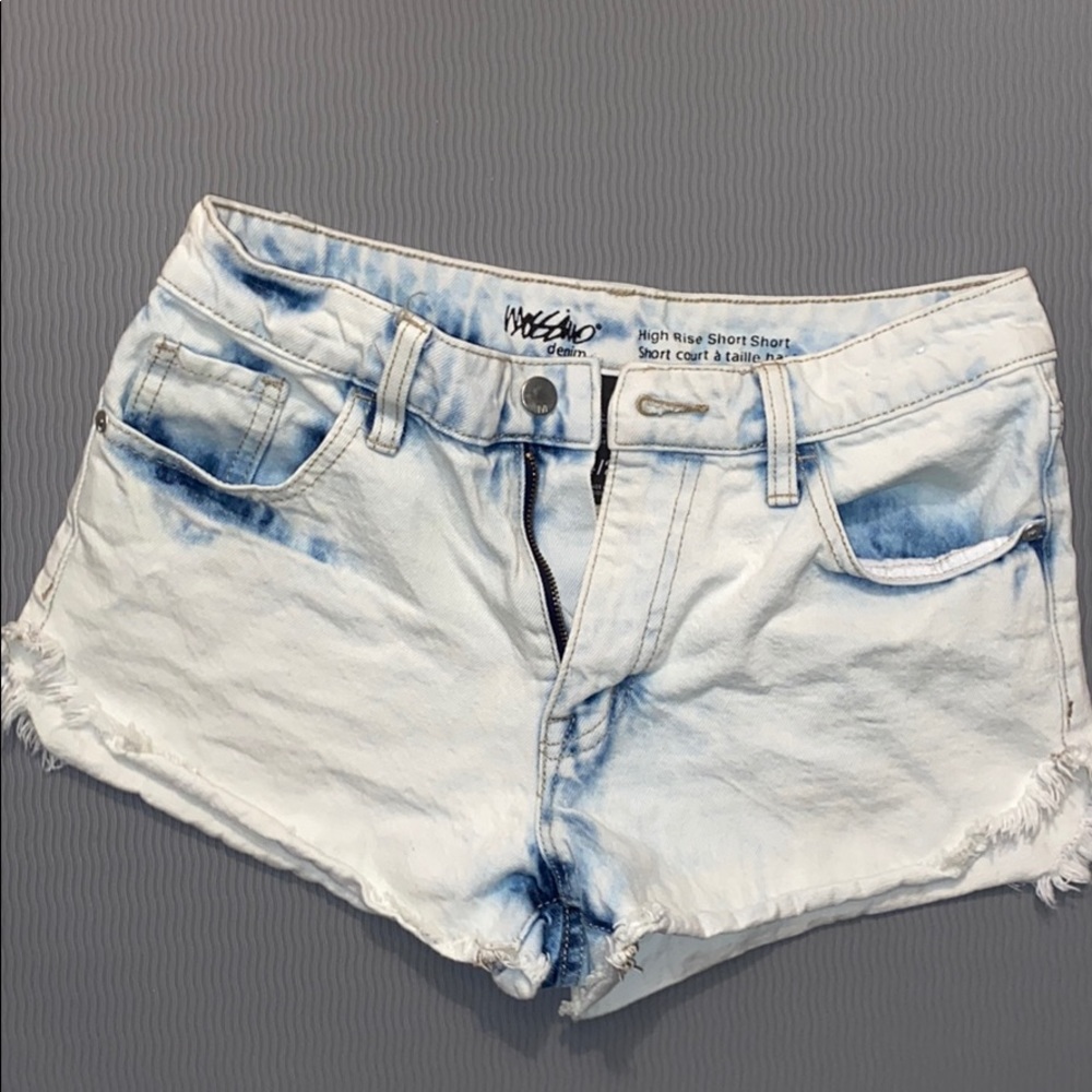 High waisted short shorts